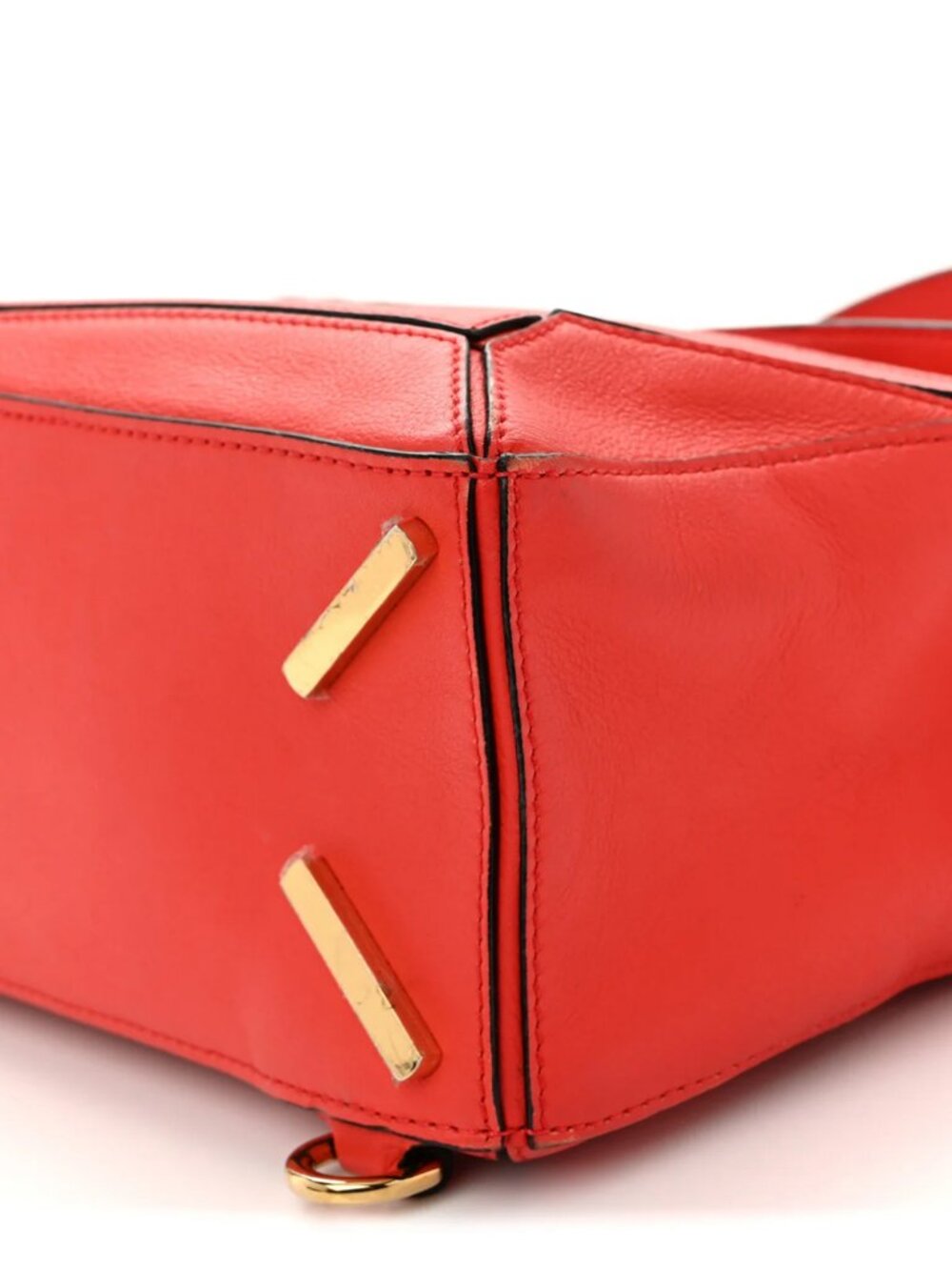 Loewe Calfskin Puzzle Bag Scarlet Shoulder Bag Crossbody - Picture 5 of 13